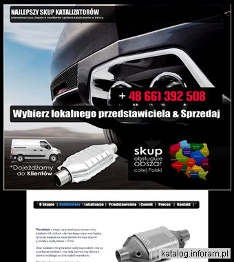 Skup katalizatorów cennik