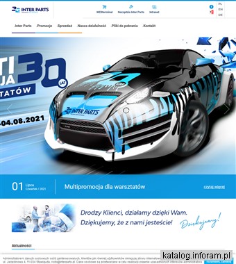 Części samochodowe Dzierżoniów - interparts.pl