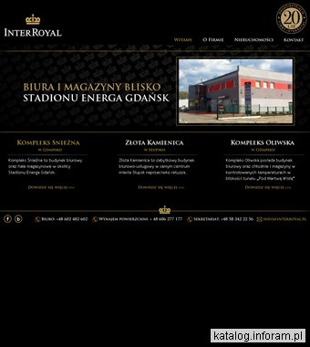 INTER ROYAL Magazyn z rampami Słupsk