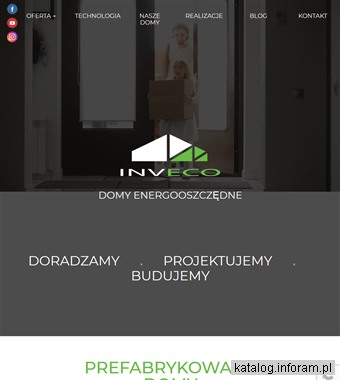 INVECO DOMY - doradzamy, projektujemy i budujemy domy energooszczędne