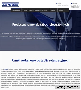 Ramki na tablice rejestracyjne