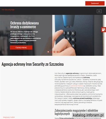 Ochrona szczecin firmy ironsecurity.pl