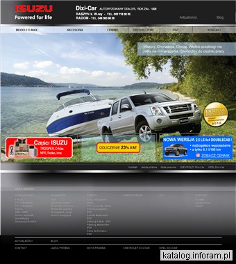 Dealer Isuzu Warszawa - Dixi-Car SA