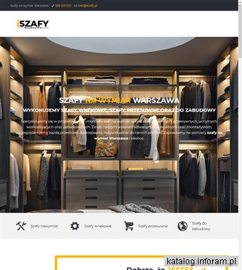 Szafy na wymiar Warszawa - iszafy.pl