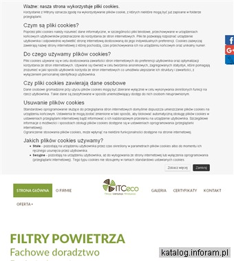 ITC ECO filtry do klimatyzacji