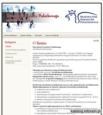 Kancelaria Doradcy Podatkowego Marioli Kaźmierczak