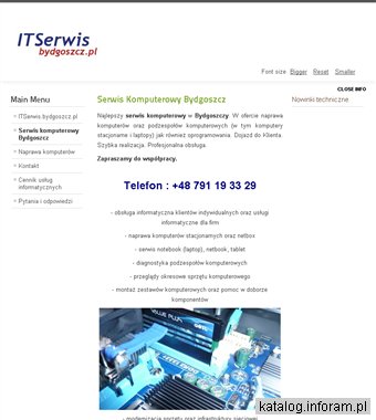 Serwis komputerowy Bydgoszcz - ITSerwis.bydgoszcz.pl