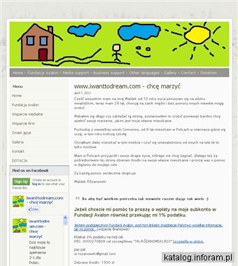 Iwanttodream.com - przekaż 1 procent podatku