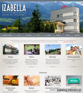 Dom Wczasowy Izabella w Beskidzie Śląskim