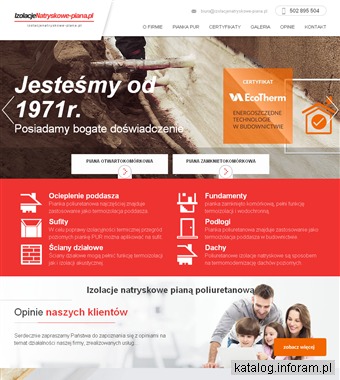 AGNIESZKA DĘBIŃSKA Izolacja natryskowa