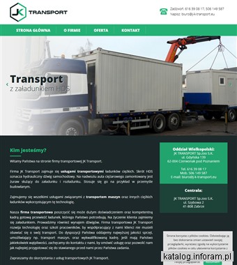 Transport kontenerów Poznań - j-k-transport.eu