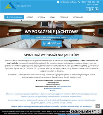 www.ja-jachty.pl sprzedaż