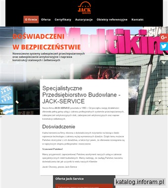 JACK-SERVICE zabezpieczenia antykorozyjne konstrukcji stalowych