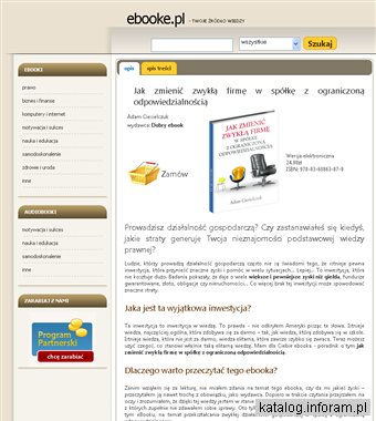 Spółka z ograniczoną odpowiedzialnością