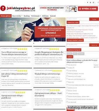 Ranking oprogramowania sklepów internetowych
