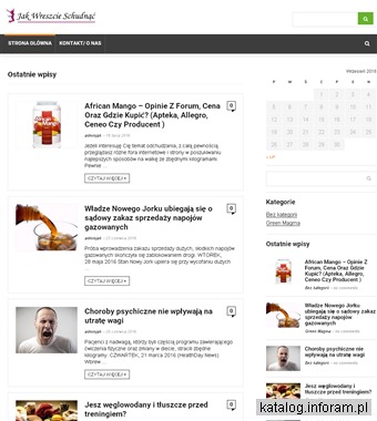 JakWreszcieSchudnac.pl - strona o dietach i zdrowym stylu życia