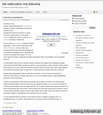 Rwa kulszowa pokonana w 28 dni, bez operacji