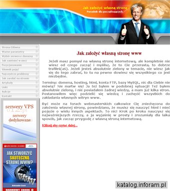 Jak założyć pierwszą strone www