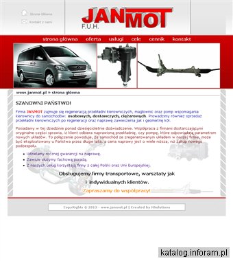 F.U.H JANMOT maglownice regeneracja