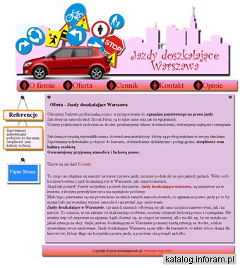 Jazdy doszkalające Warszawa
