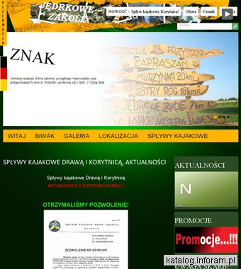 Spływy kajakowe Drawą dla firm