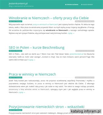 Jestemkontent.pl blog