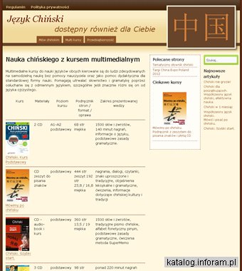 Język chiński dla każdego