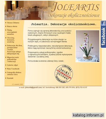Joleartis Dekoracje okolicznościowe Jelenia Góra