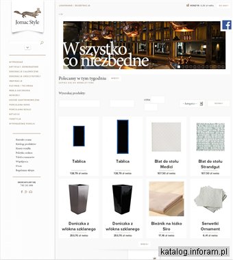 JOMAC Style - wyposażenie dla hoteli i gastronomii