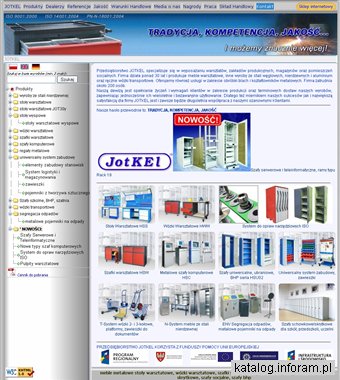 JOTKEL Producent - metalowe meble, warsztatowe. meble szkolne