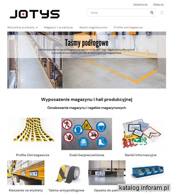 Oznakowanie magazynowe - jotys.pl