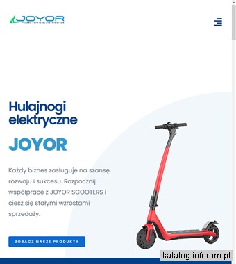 Hulajnogi elektryczne Joyor