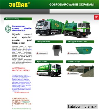JUMAR kontenery na odpady Szczecin