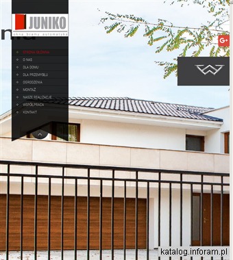 JUNIKO brama wjazdowa
