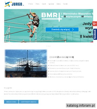 JURGO warmińsko- mazurskie rusztowania