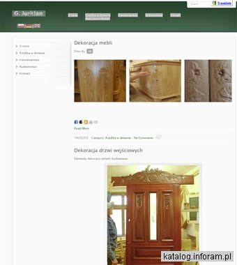 Grzegorz Jurkian - rzeźba w drewnie