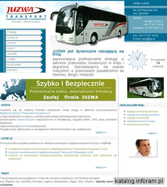 Busy do Holandii, Polski - śląskie, opolskie, dolnośląskie