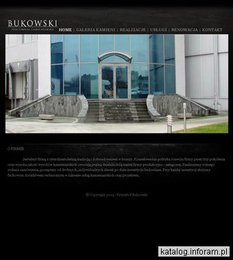 Kamieniarstwo Bukowski Granity, Marmury