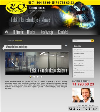 KASPRZAK-OLMA Schody zabiegowe Wrocław