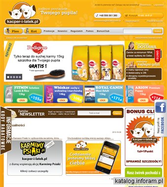 Karmy dla psów i kotów - kacper-i-latek.pl