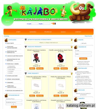 Kajabo - Sklep dla dzieci, artykuły dziecięce