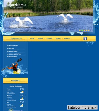 Spływ kajakowy zachodniopomorskie