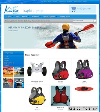 KANO LUBLIN ZBIGNIEW TUPAJ kajaki produkcja