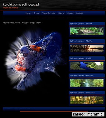 Spływy kajakowe - Kajaki Bornesulinowo