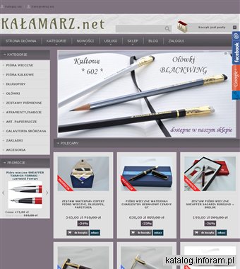 Kałamarz.net pióro kulkowe sklep internetowy