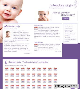 Kalendarz ciąży