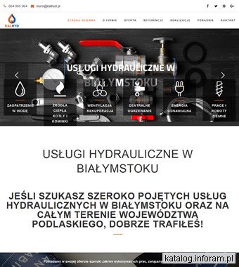 Usługi Hydrauliczne w Białymstoku - Kalhyd.pl