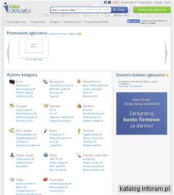 Kaliszlokalnie.pl - ogłoszenia drobne
