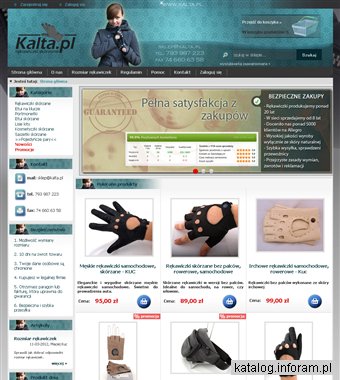 Kalta.pl - rękawiczki skórzane