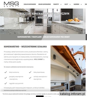 MSG Granit - Kamieniarstwo Białystok